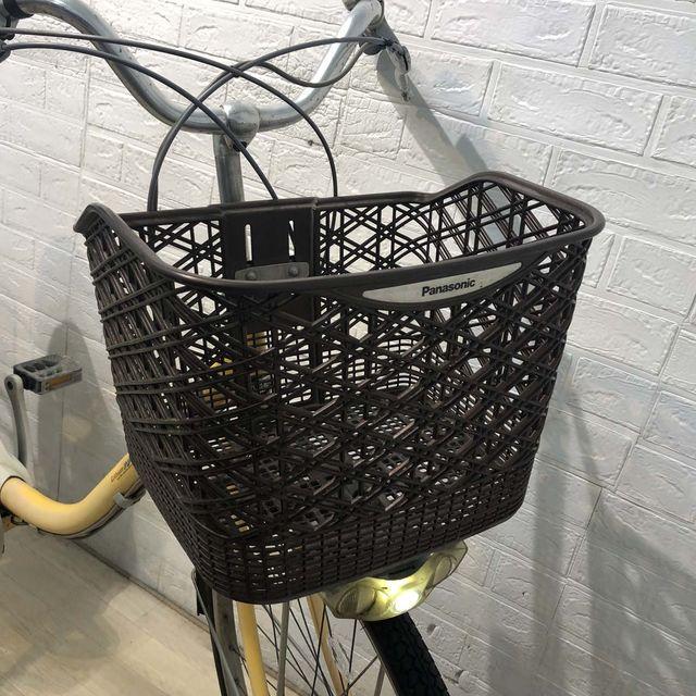 電動自転車 中古 ママチャリ パナソニック ビビ SS シャーベットオレンジ 26インチ YF048 電動アシスト自転車 横浜 | Panasonic | 05