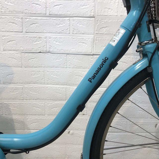 電動自転車 中古 ママチャリ パナソニック ビビ スタイル DX ブルー 26インチ YF052 電動アシスト自転車 横浜 | Panasonic | 04