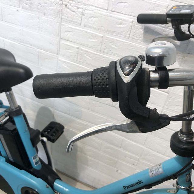電動自転車 中古 ママチャリ パナソニック ビビ スタイル DX ブルー 26インチ YF052 電動アシスト自転車 横浜 | Panasonic | 09