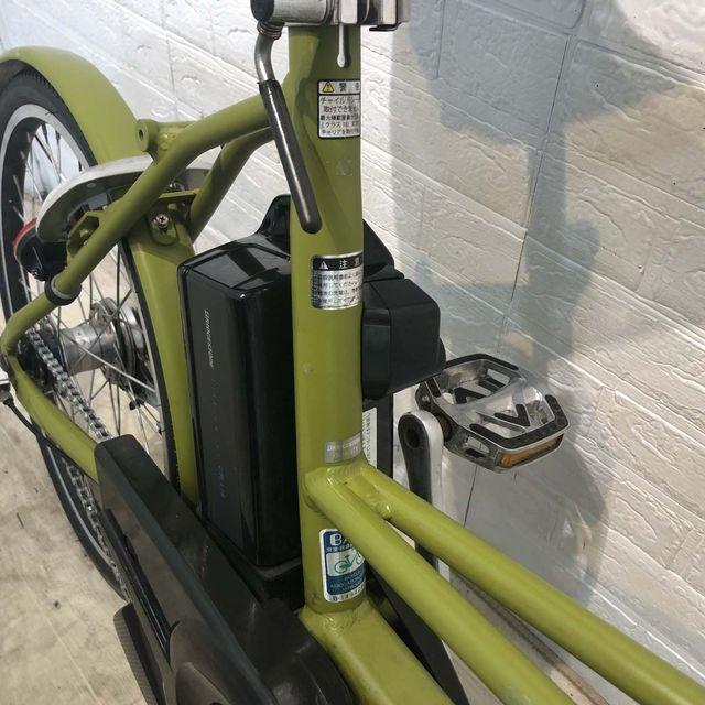 電動自転車 中古 小径車 ブリヂストン リアルストリーム ミニ グリーン 20インチ YF059 電動アシスト自転車 横浜 | BRIDGESTONE | 11