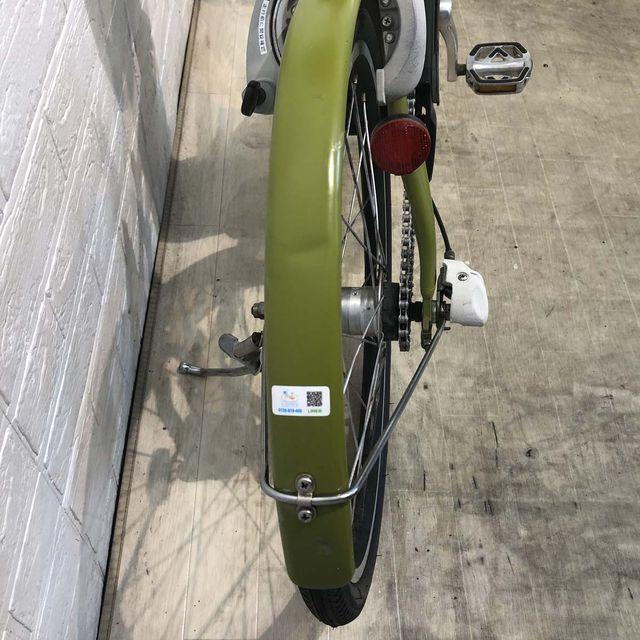 電動自転車 中古 小径車 ブリヂストン リアルストリーム ミニ グリーン 20インチ YF059 電動アシスト自転車 横浜 | BRIDGESTONE | 12