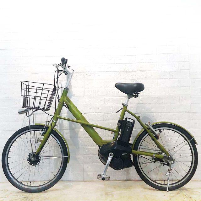 電動自転車 中古 小径車 ブリヂストン リアルストリーム ミニ グリーン 20インチ YF059 電動アシスト自転車 横浜 | BRIDGESTONE | 14
