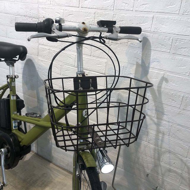 電動自転車 中古 小径車 ブリヂストン リアルストリーム ミニ グリーン 20インチ YF059 電動アシスト自転車 横浜 | BRIDGESTONE | 05