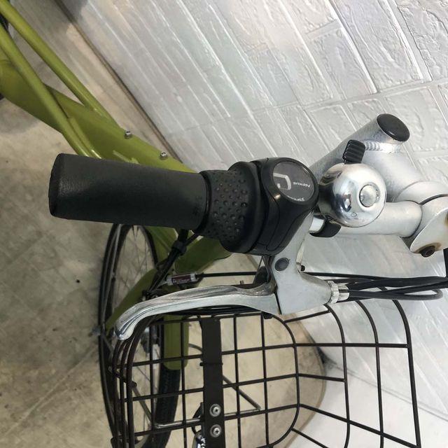電動自転車 中古 小径車 ブリヂストン リアルストリーム ミニ グリーン 20インチ YF059 電動アシスト自転車 横浜 | BRIDGESTONE | 09