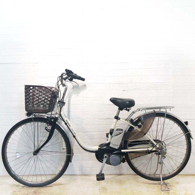 電動自転車 中古 ママチャリ パナソニック ビビ DX ホワイト 26インチ YF064 電動アシスト自転車 横浜 | Panasonic | 17