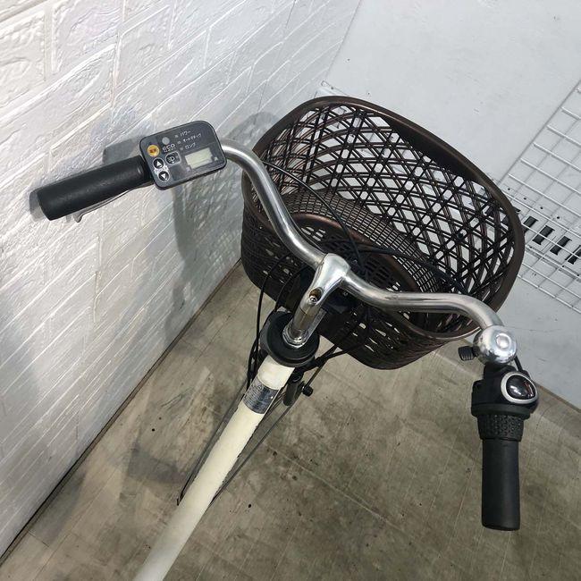 電動自転車 中古 ママチャリ パナソニック ビビ DX ホワイト 26インチ YF064 電動アシスト自転車 横浜 | Panasonic | 03