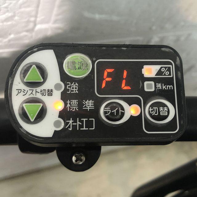 電動自転車 中古 子供乗せ 新品バッテリー ブリヂストン アンジェリーノ プティット e ピンク 20インチ YF068 電動アシスト自転車 横浜の画像