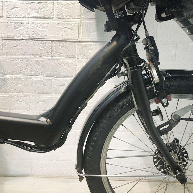電動自転車 中古 子供乗せ 新品バッテリー ブリヂストン アンジェリーノ プティット e ブラウン 20インチ YF069 電動アシスト自転車 横浜 | BRIDGESTONE | 05