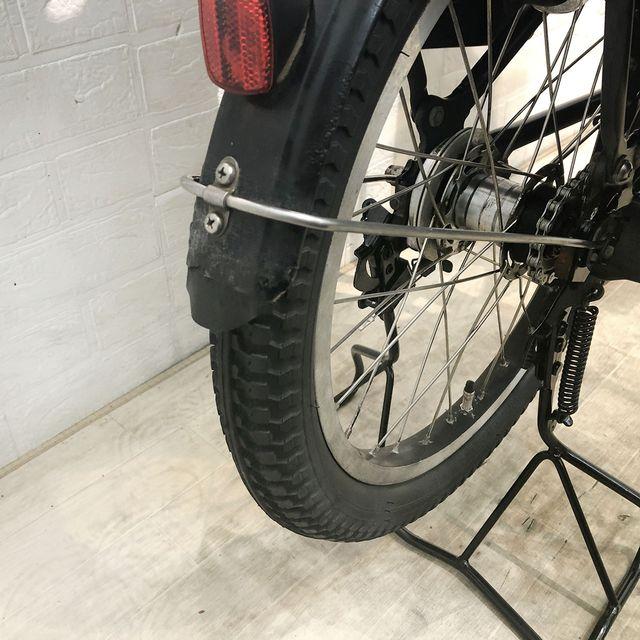 電動自転車 中古 子供乗せ 新品バッテリー ブリヂストン アンジェリーノ プティット e ブラウン 20インチ YF069 電動アシスト自転車 横浜 | BRIDGESTONE | 09