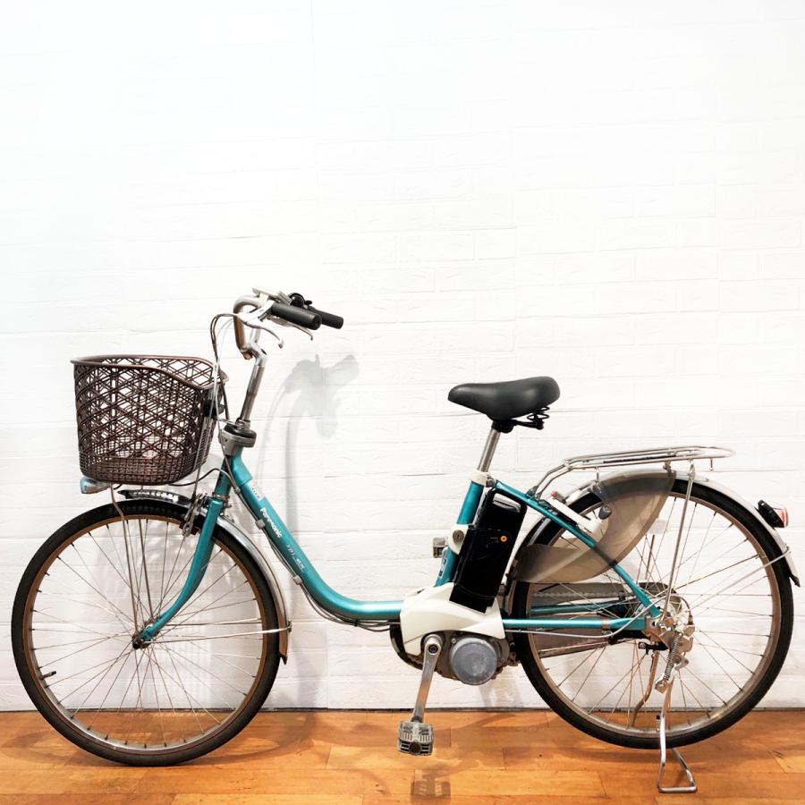 【070】ブリヂストン 24インチ 電動アシスト自転車 パナソニックのバッテリー 070】ブリヂストン 24インチ 電動アシスト自転車 パナソニックの