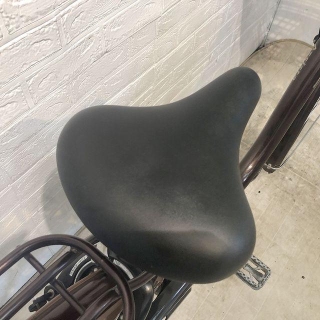 電動自転車 中古 ママチャリ ブリヂストン アシスタ ベーシック ブラウン 26インチ YF075 電動アシスト自転車 横浜の画像