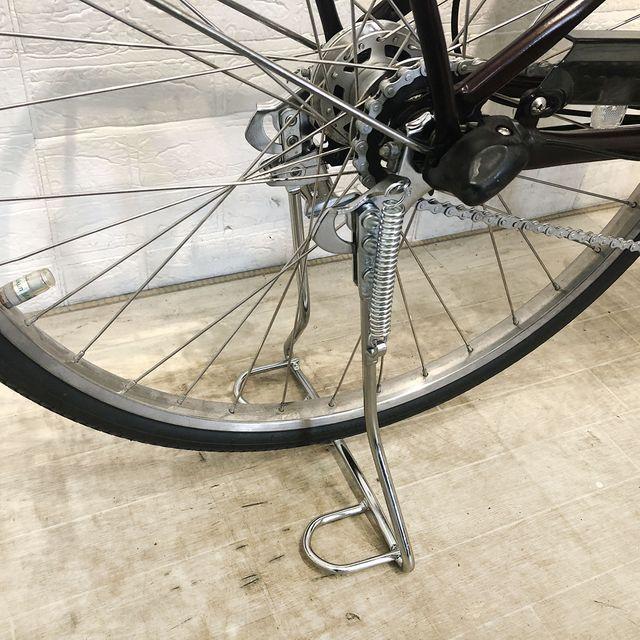 電動自転車 中古 ママチャリ ブリヂストン アシスタ ベーシック ブラウン 26インチ YF075 電動アシスト自転車 横浜の画像
