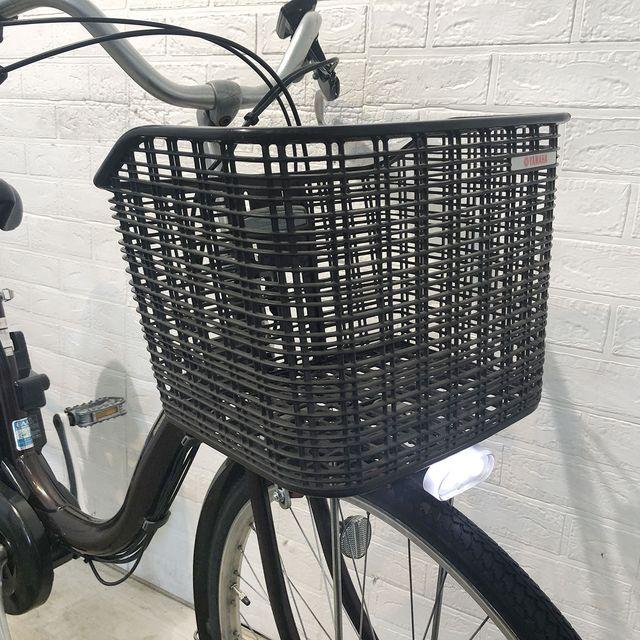 電動自転車 中古 ママチャリ ブリヂストン アシスタ ベーシック ブラウン 26インチ YF075 電動アシスト自転車 横浜の画像