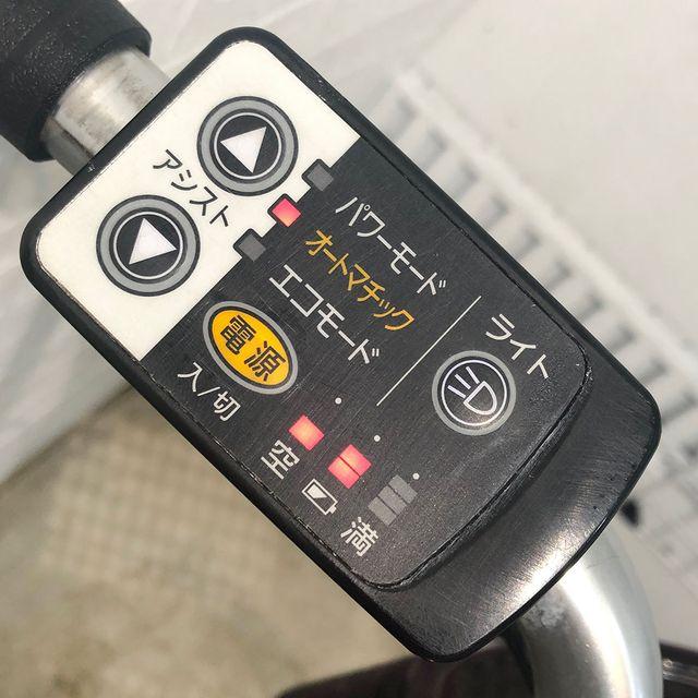 電動自転車 中古 ママチャリ ブリヂストン アシスタ ベーシック ブラウン 26インチ YF075 電動アシスト自転車 横浜の画像