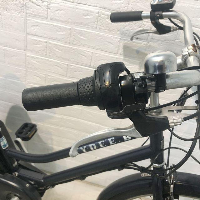 電動自転車 中古 子供乗せ 新品バッテリー ブリヂストン HYDEE B ハイディ ビー ネイビー 26インチ YF077 電動アシスト自転車 横浜 | BRIDGESTONE | 10