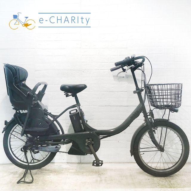 電動自転車 中古 子供乗せ ブリヂストン bikke MOB e ビッケ モブ イー グレー 20インチ YF079 電動アシスト自転車 横浜 | BRIDGESTONE
