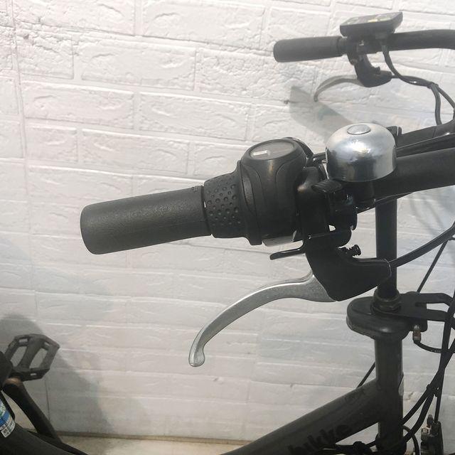 電動自転車 中古 子供乗せ ブリヂストン bikke MOB e ビッケ モブ イー グレー 20インチ YF079 電動アシスト自転車 横浜 | BRIDGESTONE | 09