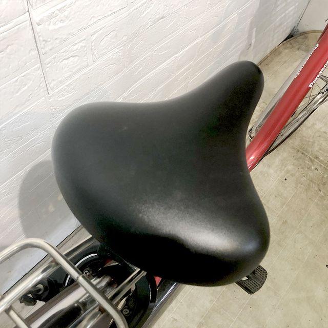 中古電動自転車 パナソニック エーガールズ 26インチ レッド 横浜 №3432 SOLD OUT】電動自転車 パナソニック 26インチ 子供乗せ 5Ah 赤色