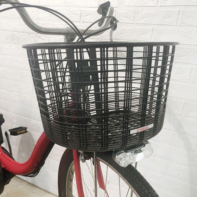 ヤマハの電動自転車 PAS Natura　中古自転車 372 中古電動自転車 ヤマハ PAS ナチュラ L DX ベージュ 26インチ YA115