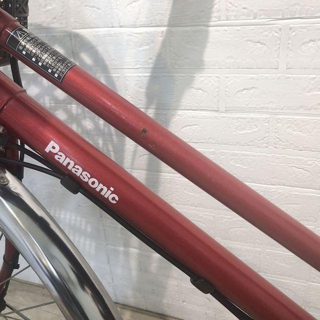 Panasonic（パナソニック） 電動自転車 中古 シティ ティモ DX レッド