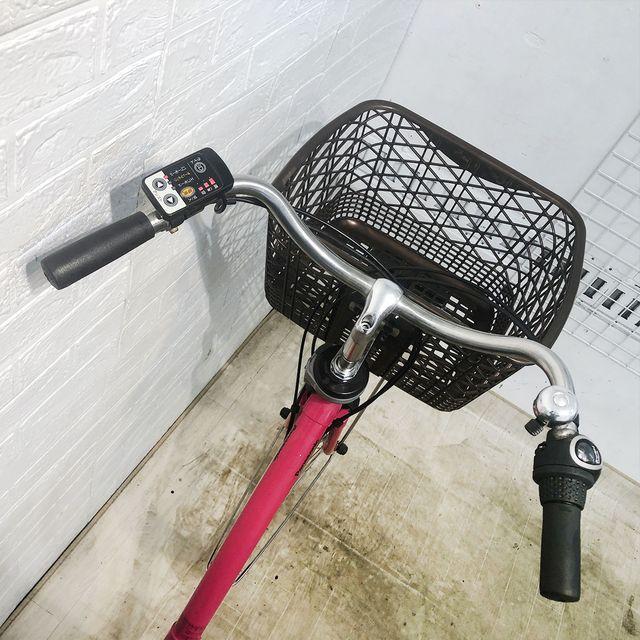 電動自転車 中古 ママチャリ パナソニック ギュット プラス ピンク 26インチ YF083 電動アシスト自転車 横浜 | Panasonic | 03