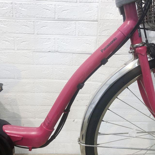 電動自転車 中古 ママチャリ パナソニック ギュット プラス ピンク 26インチ YF083 電動アシスト自転車 横浜 | Panasonic | 04