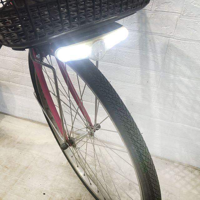 電動自転車 中古 ママチャリ パナソニック ギュット プラス ピンク 26インチ YF083 電動アシスト自転車 横浜 | Panasonic | 07