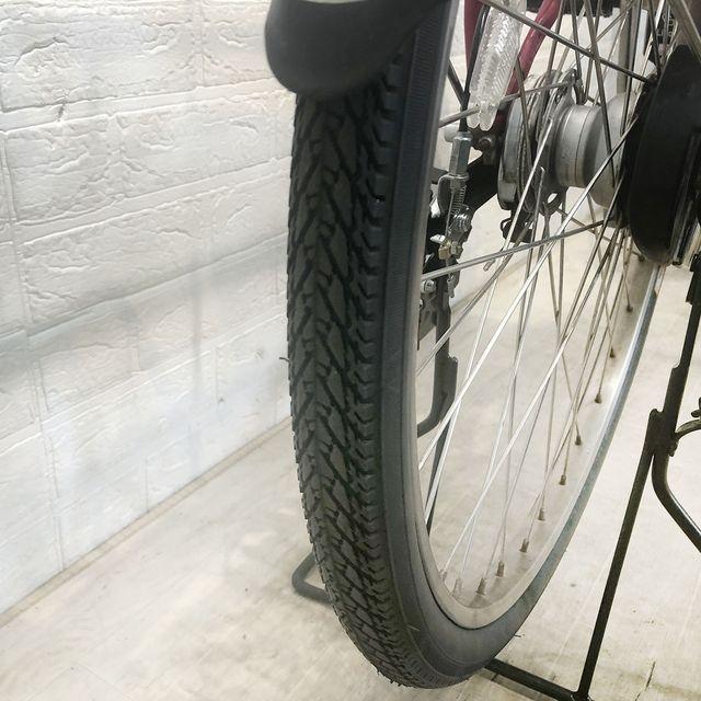 電動自転車 中古 ママチャリ パナソニック ギュット プラス ピンク 26インチ YF083 電動アシスト自転車 横浜 | Panasonic | 08