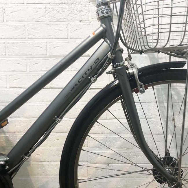 電動自転車 中古 シティ ヤマハ PAS CITY S パス シティ S シルバー 27インチ YF092 電動アシスト自転車 横浜 | YAMAHA | 04
