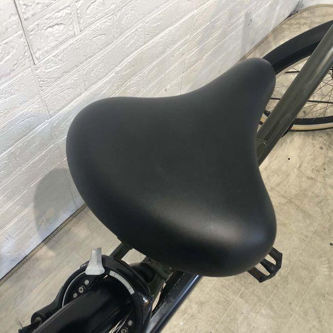 電動自転車 中古 ママチャリ BRIDGESTONE アシスタユニ カーキ 24インチ YF121 電動アシスト自転車 横浜の画像