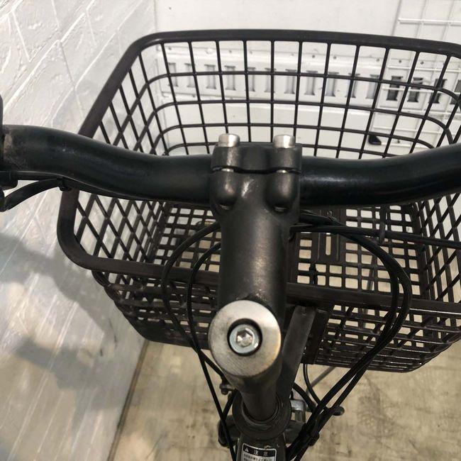 電動自転車 中古 ママチャリ BRIDGESTONE アシスタユニ カーキ 24インチ YF121 電動アシスト自転車 横浜の画像