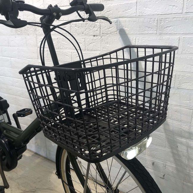 電動自転車 中古 ママチャリ BRIDGESTONE アシスタユニ カーキ 24インチ YF121 電動アシスト自転車 横浜の画像