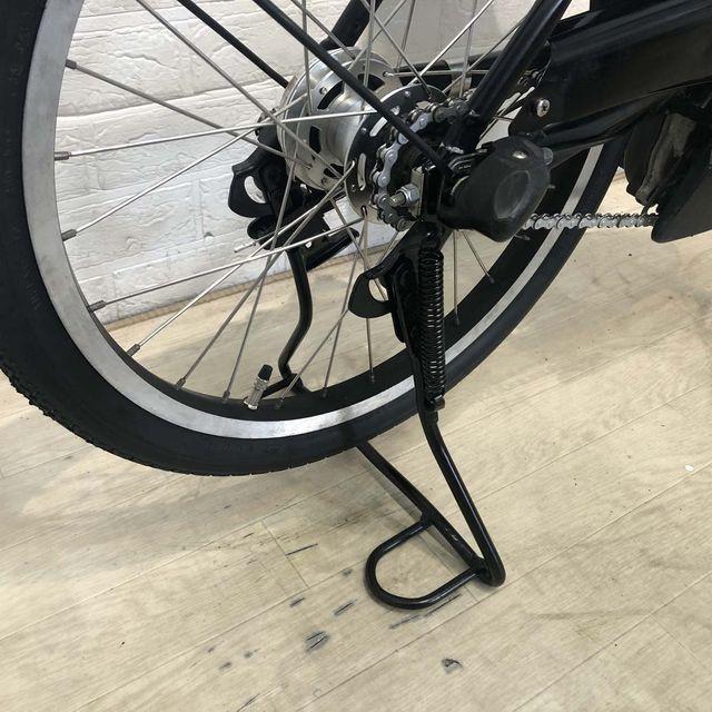 電動自転車 中古 小径車 ブリヂストン アシスタ ユニ ブラック 20インチ YF126 電動アシスト自転車 横浜の画像
