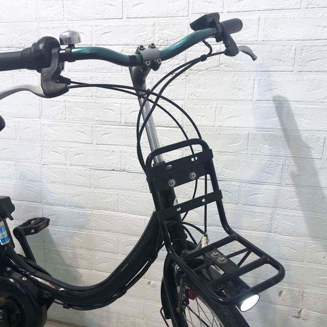 電動自転車 中古 小径車 ブリヂストン アシスタ ユニ ブラック 20インチ YF126 電動アシスト自転車 横浜の画像