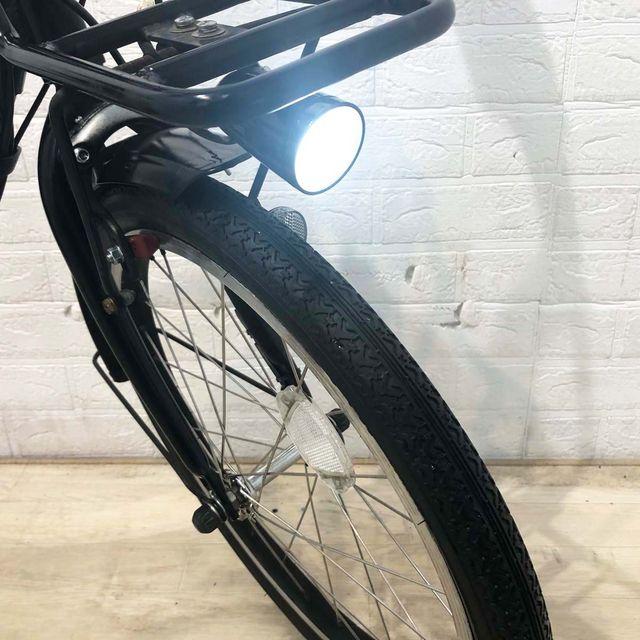 電動自転車 中古 小径車 ブリヂストン アシスタ ユニ ブラック 20インチ YF126 電動アシスト自転車 横浜の画像