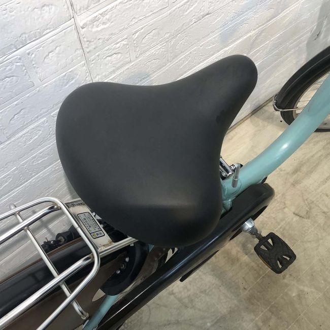 電動自転車 中古 ママチャリ ブリヂストン アシスタ DX グリーン 26インチ YG009 電動アシスト自転車 横浜の画像