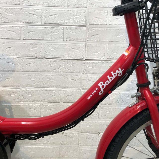 YAMAHA（ヤマハ） 電動自転車 中古 子供乗せ PAS バビー レッド 20