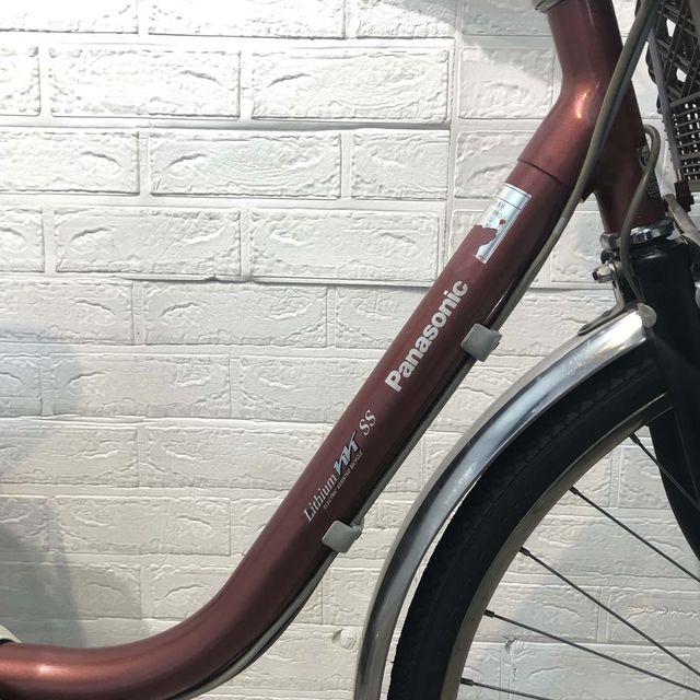 Panasonic（パナソニック） 電動自転車 中古 ママチャリ ビビSS レッド