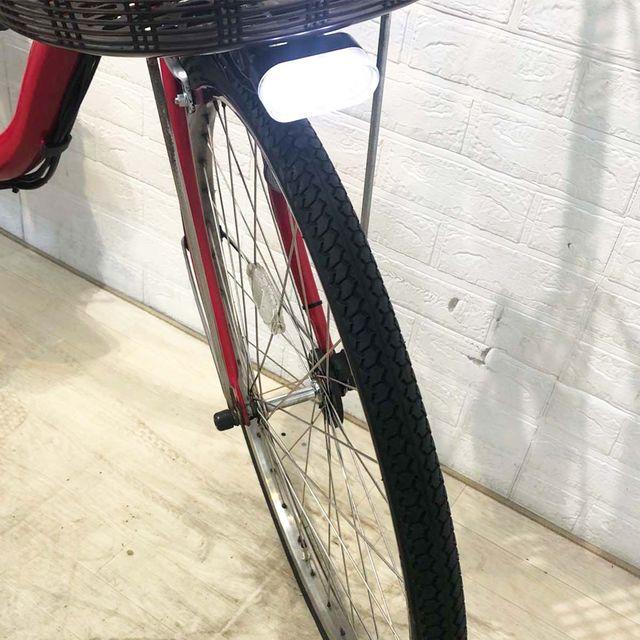 YAMAHA（ヤマハ） 電動自転車 中古 ママチャリ PAS ナチュラS レッド