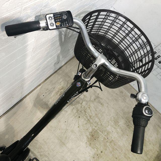 電動自転車 中古 ママチャリ ブリヂストン アシスタ ベーシック カーキ 26インチ YG061 電動アシスト自転車 横浜の画像