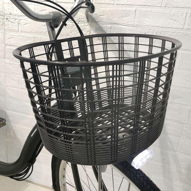 電動自転車 中古 ママチャリ ブリヂストン アシスタ ベーシック カーキ 26インチ YG061 電動アシスト自転車 横浜の画像