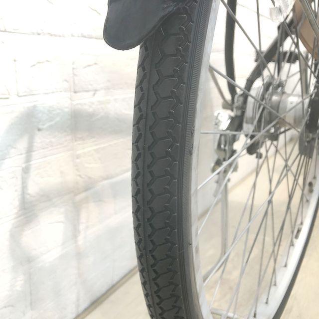電動自転車 中古 ママチャリ ブリヂストン アシスタ ベーシック カーキ 26インチ YG061 電動アシスト自転車 横浜の画像