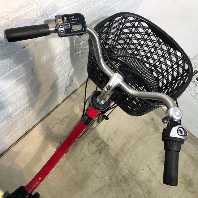 Panasonic（パナソニック） 電動自転車 中古 ママチャリ ビビDX レッド