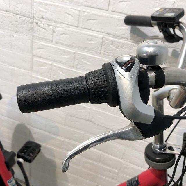 Panasonic（パナソニック） 電動自転車 中古 ママチャリ ビビDX レッド