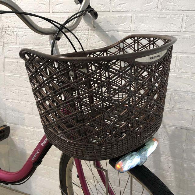 Panasonic（パナソニック） 電動自転車 中古 ママチャリ ビビEX ピンク