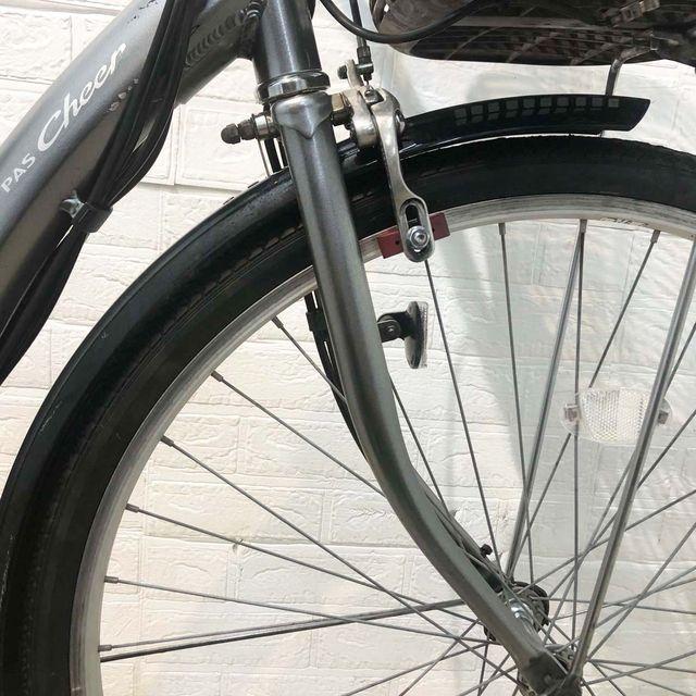 YAMAHA（ヤマハ） 電動自転車 中古 ママチャリ PAS チア シルバー 26