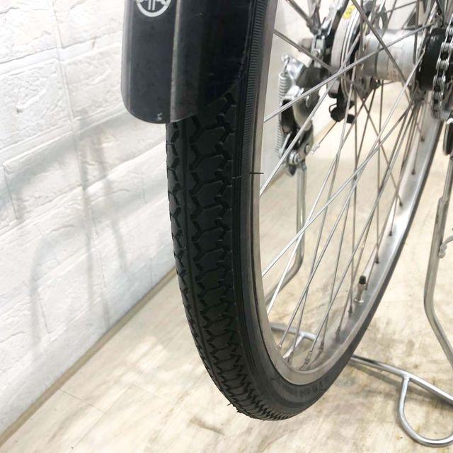 YAMAHA（ヤマハ） 電動自転車 中古 ママチャリ PAS チア シルバー 26