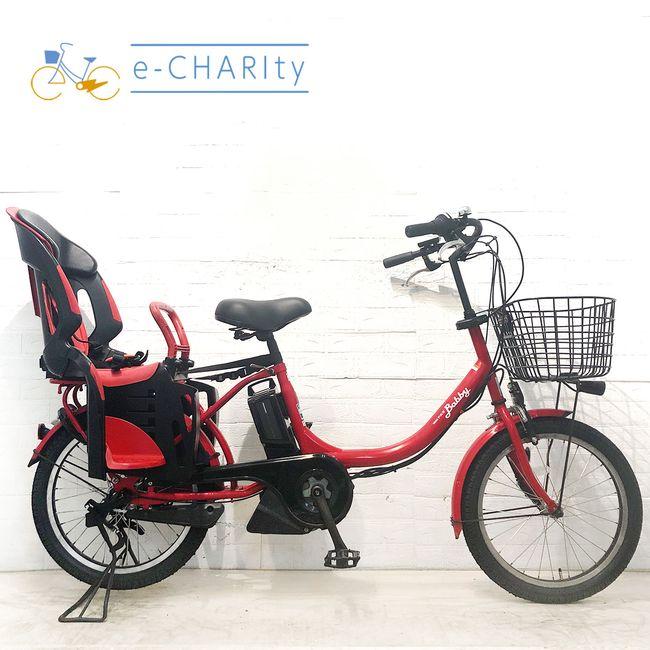 YAMAHA（ヤマハ） 電動自転車 中古 子供乗せ PAS バビーXL レッド 20