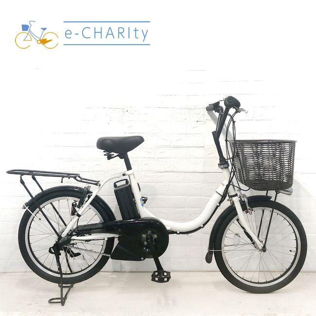 中古電動自転車ヤマハ PAS City-c 20インチ ホワイト横浜 №6592 YAMAHA（ヤマハ） 電動自転車 中古 小径車 PAS シティC ホワイト 20