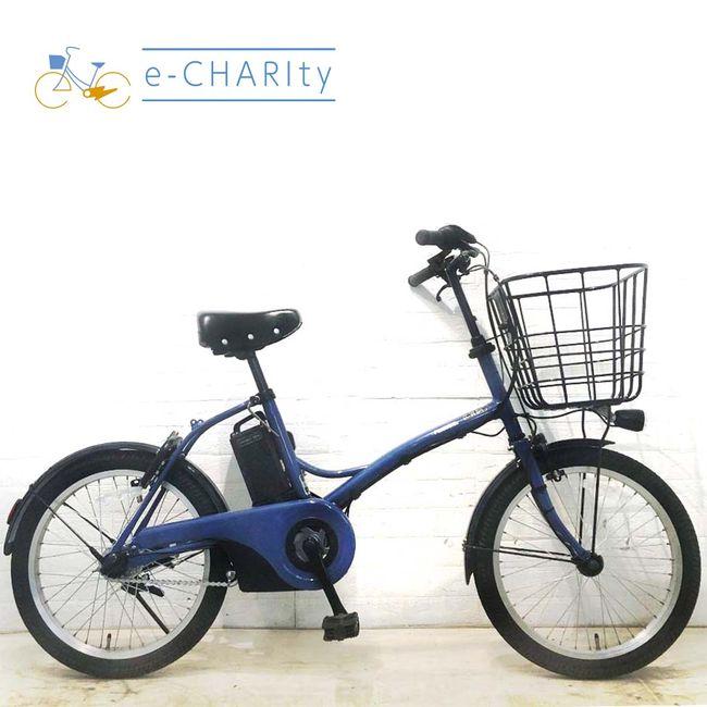 Panasonic（パナソニック） 電動自転車 中古 小径車 グリッター ブルー